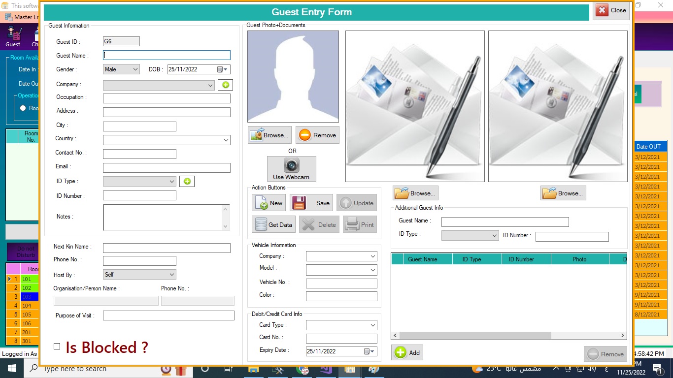 Hotel ERP System